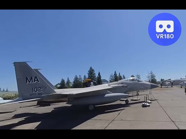 McDonnell Douglas F15A Eagle. 9/11 “First Responder. VR180 Pacific Coast Air Museum