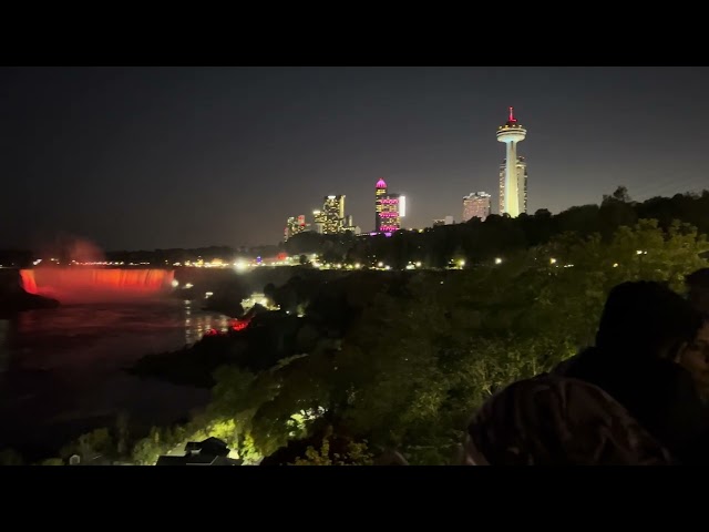 Niagara Falls At Night!