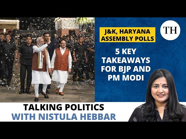 Haryana and J&K polls: 5 takeaways for the BJP and PM Modi | Talking politics