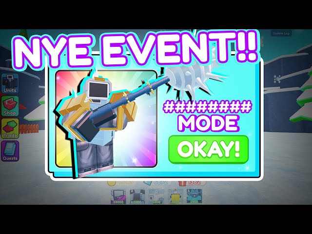 #### New Years Event in Toilet Tower Defense is #roblox