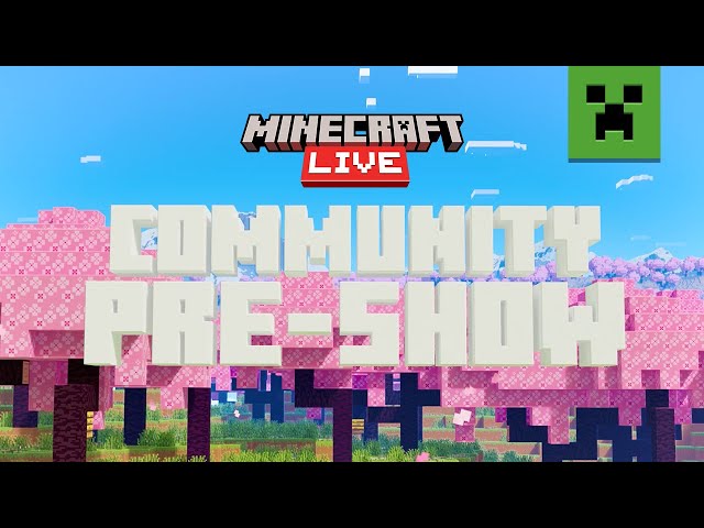 Minecraft Live 2023: Community Pre-show