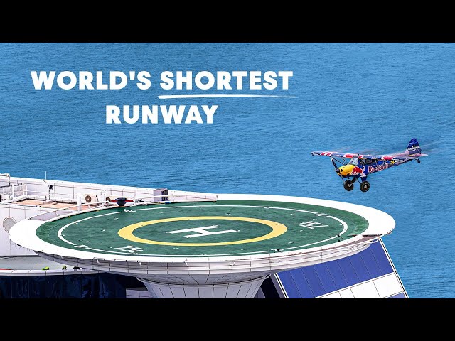 Landing A Plane On A Tiny Helipad