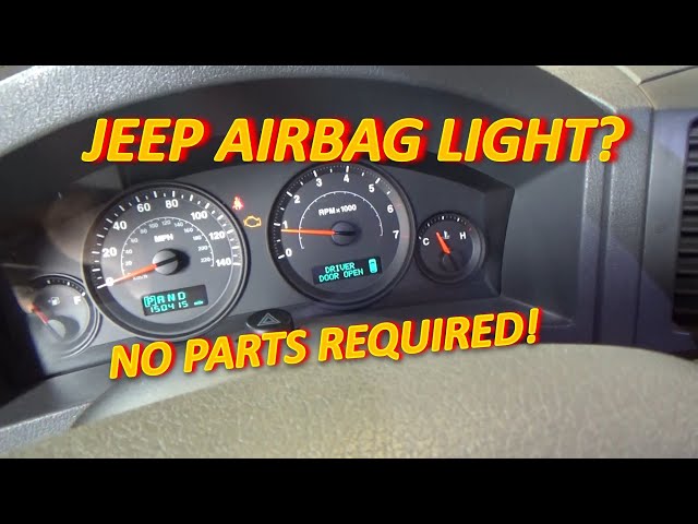 Jeep AIRBAG Light: No Parts Required!