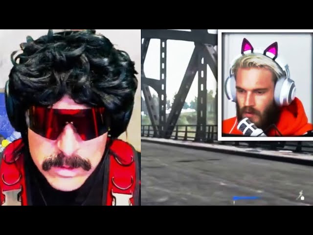 DrDisrespect Gets Flashbacks of Pewdiepie's Bridge Incident!