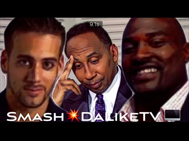 Stephen A Smith wishes he had a friend like Marcellus Wiley & wishes he was BLACK like Max.