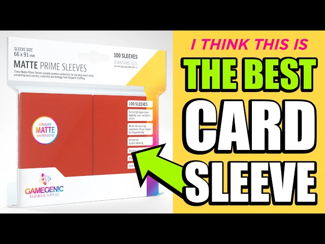 The Best Card Sleeve of 2023 | GameGenic Matte Prime Review