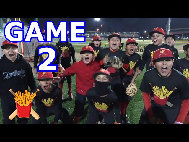 RALLY FRIES BATTLE UNDER THE LIGHTS! | Team Rally Fries (10U Spring Season) #2