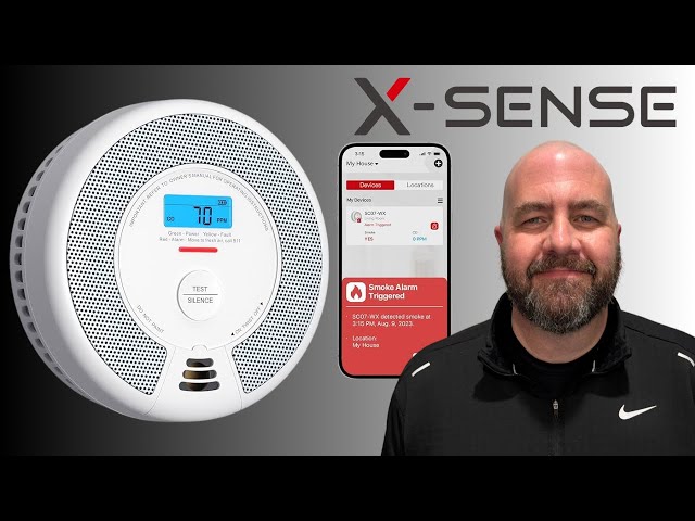 The Ultimate Protection Against Smoke & Carbon Monoxide: X Sense SC07WX SMART Alarm