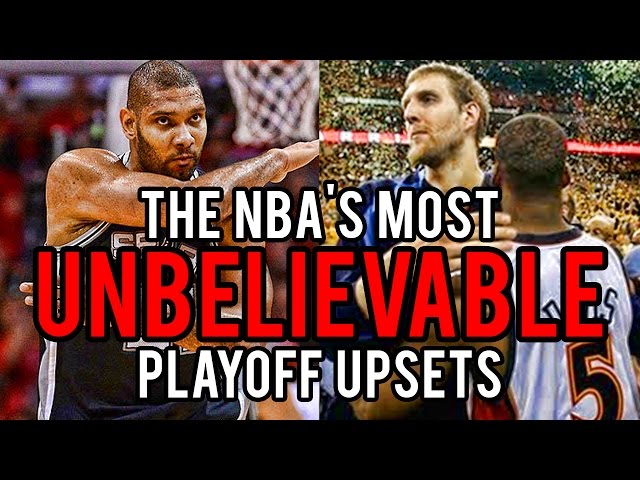 The 5 GREATEST UPSETS in NBA Playoff History!