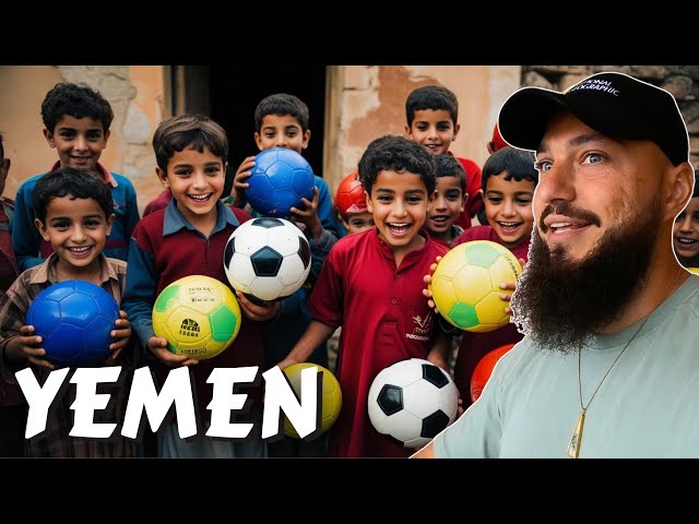 This Is How We Surprised Yemeni Kids In The Village 🇾🇪 (surreal experience)