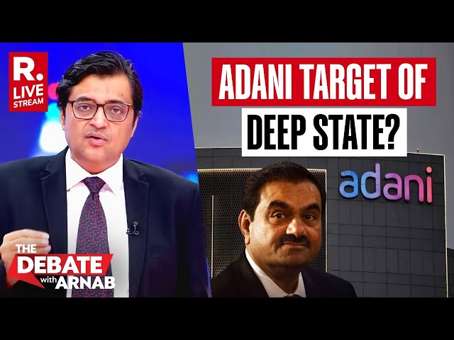 Debate With Arnab LIVE: Adani Target of Another Economic Hit Job? Republic TV