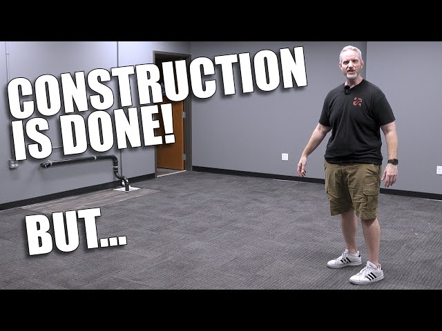 Construction on the new Studio is COMPLETE... but I have one major regret...