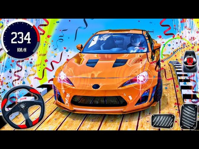 Mega Ramps Car Stunt Racing Simulator - Impossible GT Car Muscle Races 3D - Android GamePlay