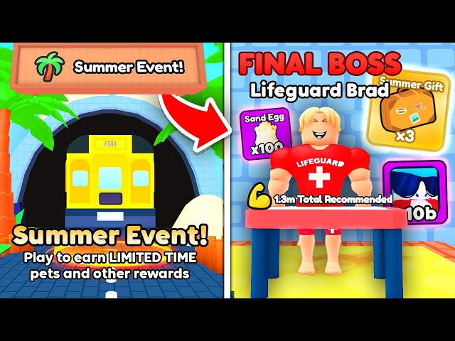 NEW Summer World Update Has INFINITE Free OP Pets and Rewards in Arm Wrestling Simulator! (Roblox)