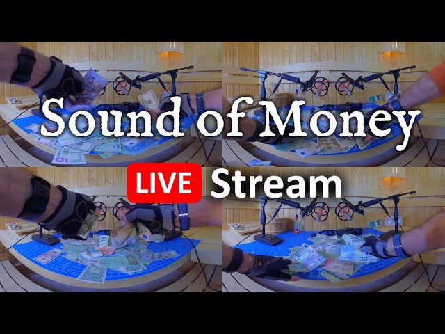 🔴 ASMR #LiveStream Money Crinkling for Endless #Tingles