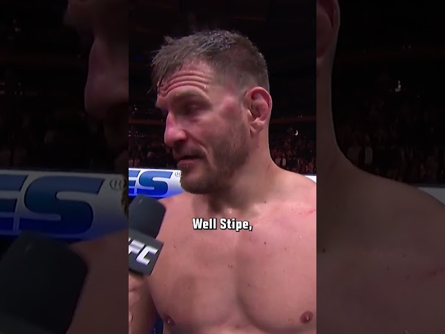 We will miss you Stipe Miocic ❤️ #ufc309