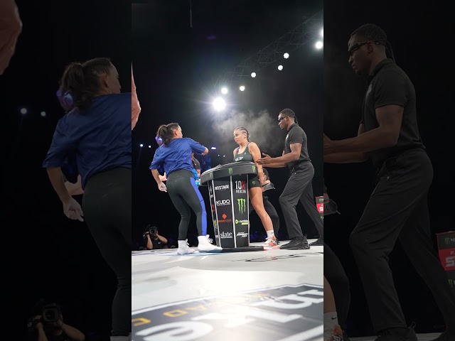 Paige VanZant didn't even MOVE 😤 #PowerSlap