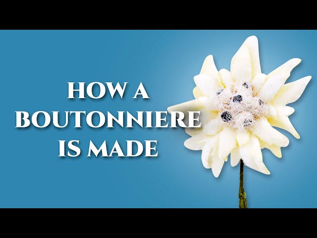 How To Make A Boutonniere Lapel Pin Flower - Fort Belvedere