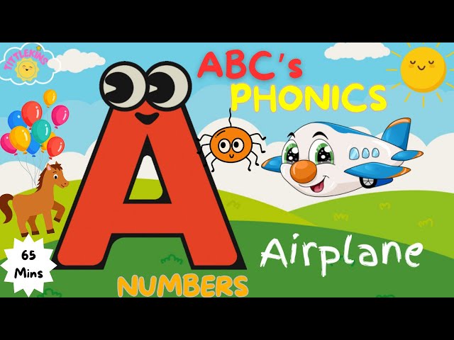 Best video to Learn ABC’s, Phonics, Vowel Sounds, Numbers, Shapes & More 🥰#tittlekins #youresosmart