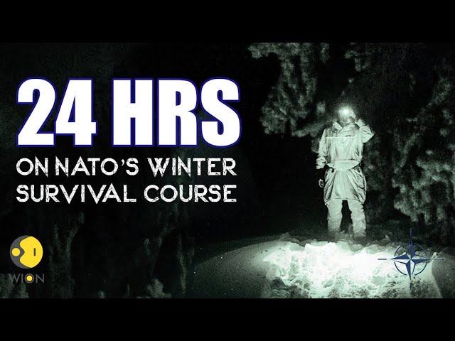 24 hours on NATO’s winter survival course in Norway | NATO News Live | English News Live | WION Live