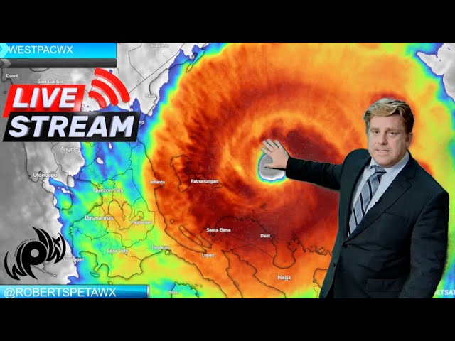 Typhoon Pepito Sunday Morning Update, Bagyong Westpacwx Live Stream