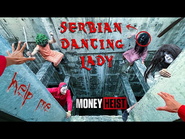 Parkour vs MONEY HEIST ESCAPING SERBIAN DANCING LADY 9.0 | Epic Parkour POV HORROR Movie Chase