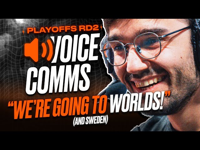 "I'LL GET YOU TO WORLDS!" | LEC Voice Comms Summer 2022 Playoffs Rd 2