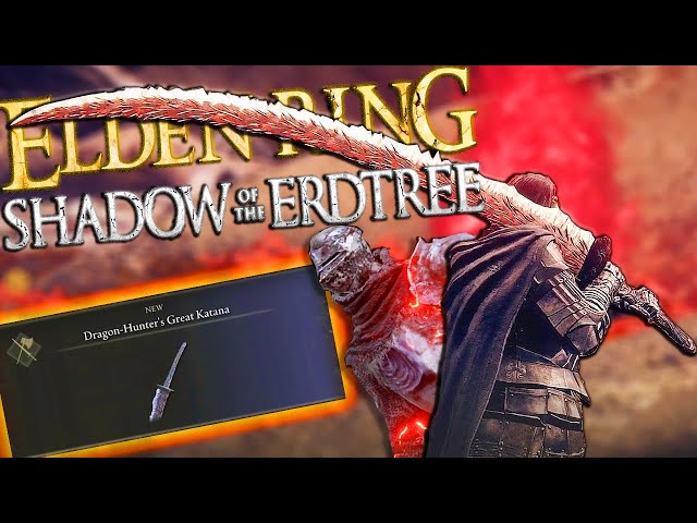 NEW Dragon Katana Is The Most BADASS Weapon! -Elden Ring Shadow Of The Erdtree Gameplay (Part 8)