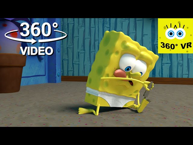 SpongeBob 360° VR | Cut Nails