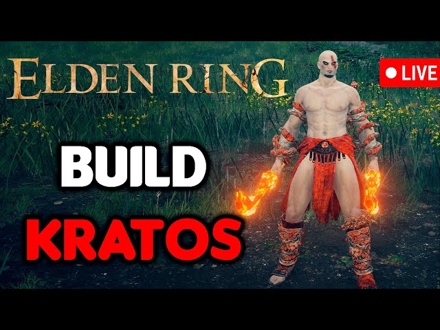 ELDEN RING BUILD DO KRATOS: Cosplay Souls - Parte DLC