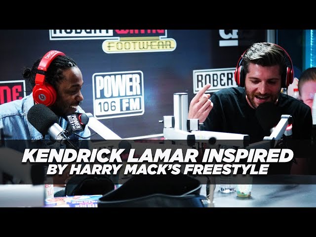 Kendrick Lamar Inspired By Harry Mack's Freestyle