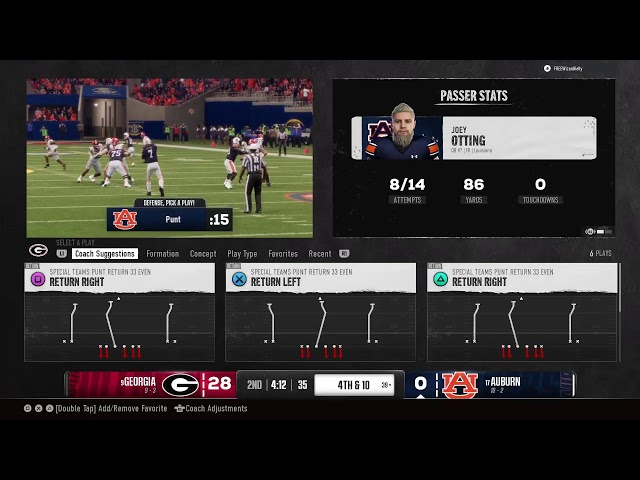 Georgia vs Auburn SEC chip 2026