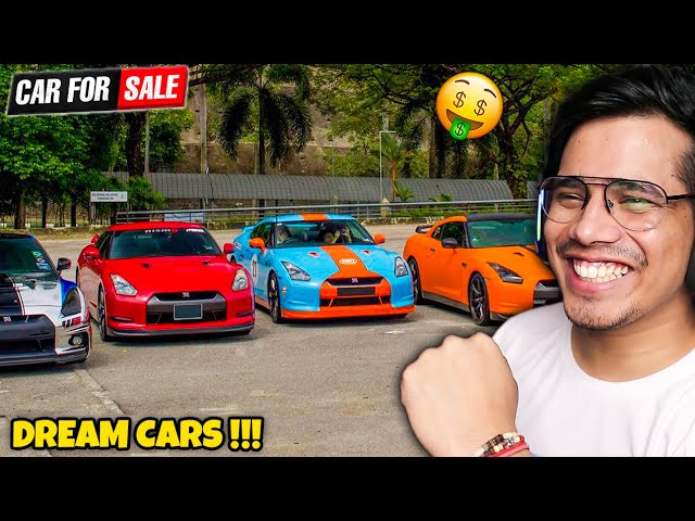 I COLLECTED 5 NISSAN GTR IN CAR FOR SALE 🤑(EXPENSIVE)