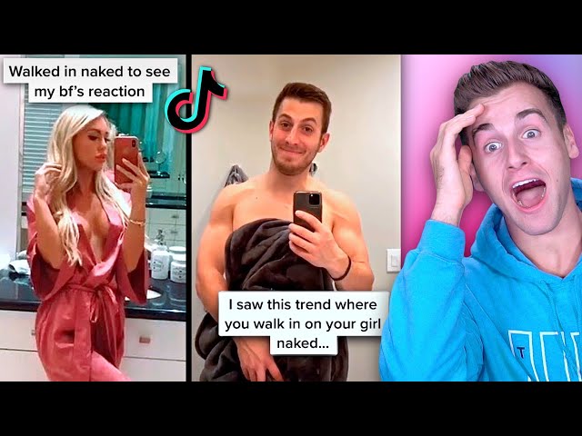 Walking Out NAKEY While Your BOYFRIEND Plays Video Games..(Tik Tok Edition)