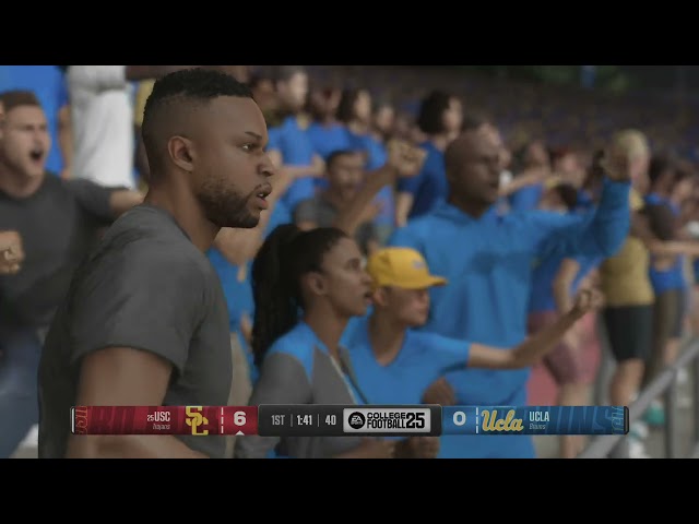 College Football 25 USC VS UCLA Gameplay