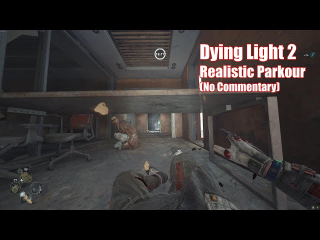 3 minutes of Realistic Parkour Mod - Dying Light 2 Gameplay