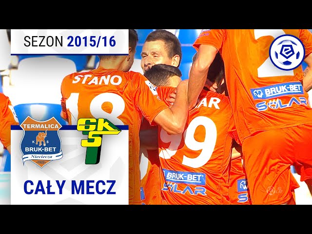 (1/2) Termalica Bruk-Bet Nieciecza - Górnik Łęczna | CAŁY MECZ | Ekstraklasa 2015/16 | 11. Kolejka