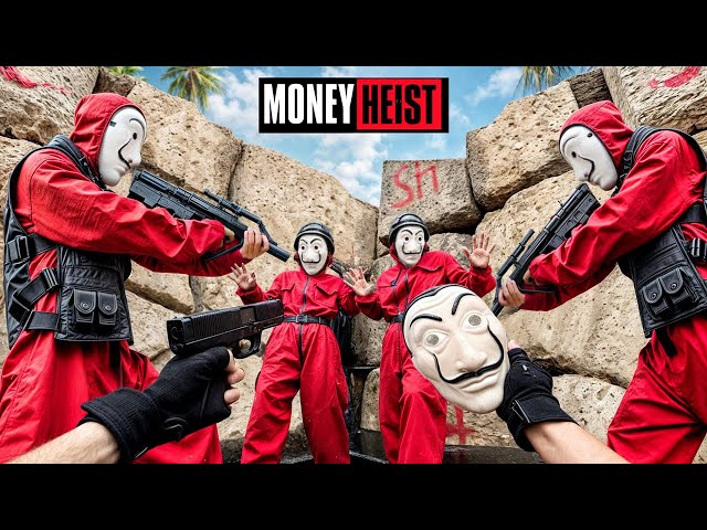 PARKOUR VS MONEY HEIST! 6 | No ESCAPE for BAD GUYS as POLICE close in (BELLA CIAO REMIX) | Epic POV