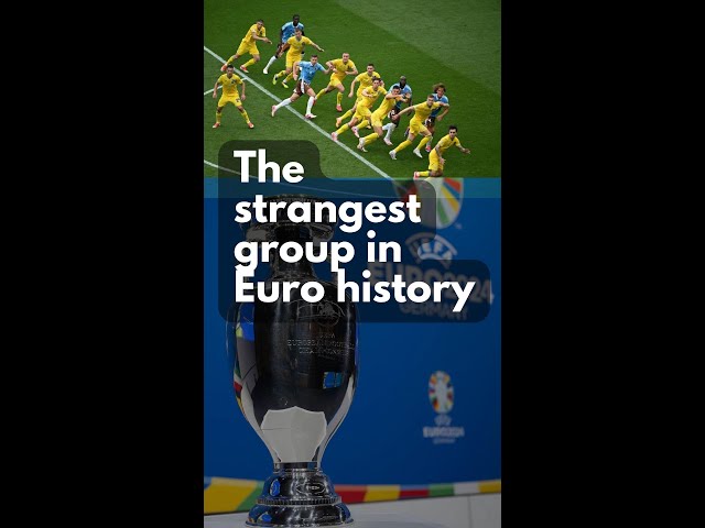 The stranger group in Euro history #eufaeuro2024 #shorts