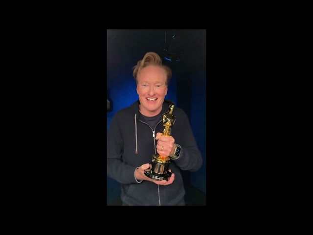 Conan O'brien is hosting Oscars 2 March 2024