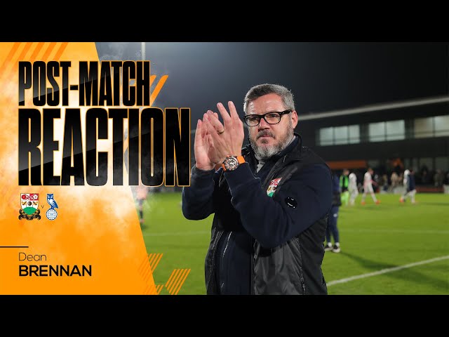 Dean Brennan post-match | Oldham Athletic