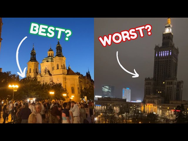 🇪🇺 Ranking CENTRAL EUROPE Capital Cities 🌍 from WORST to BEST!