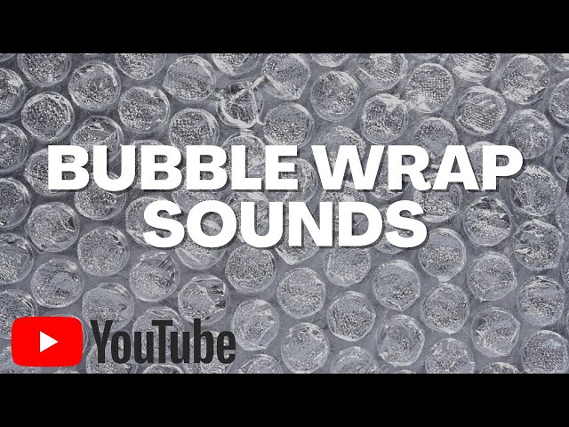 Bubble Wrap Popping For 1 HOUR | Listen For Napping