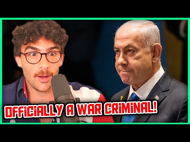 ICC Issues Arrest Warrant on Netanyahu for "War Crimes" | Hasanabi Reacts