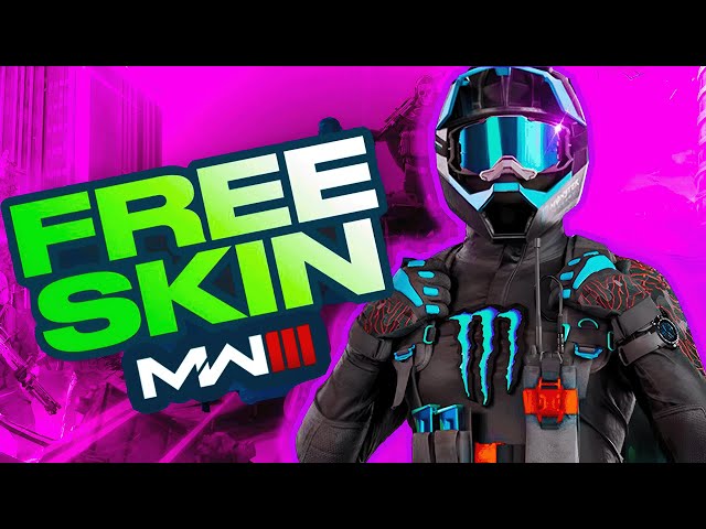 *SEASON 4 RELOADED* How to get FREE BLUE MONSTER ENERGY SKIN in MW3 and Warzone 3! GET CODE HERE!