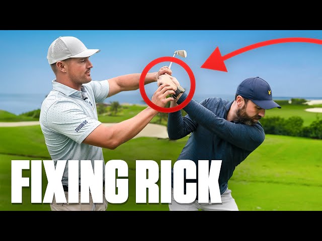 I Gave Rick Shiels A Golf Lesson | Bryson DeChambeau