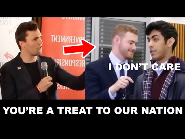 Charlie Kirk Got Angry and HUMBLES Student Who Supports Hamas