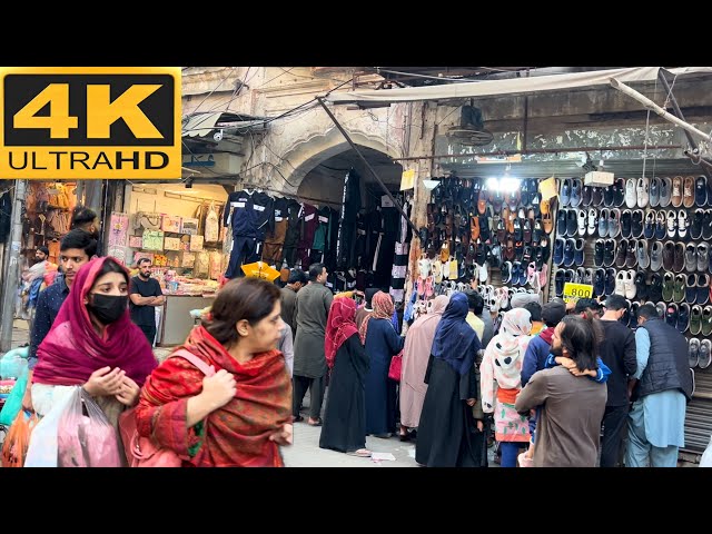 The Weeknd Hustle In Beautiful City Lahore, Pakistan 4K-Walking Tour Of Stunning Anarkali Bazaar UHD