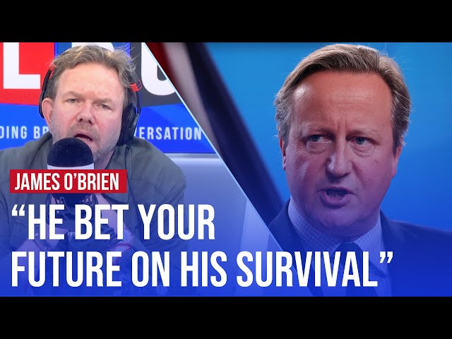 'The shortest comeback I remember': Has David Cameron 'gotten away with it'? | LBC