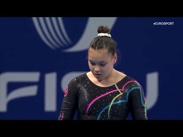 Artistic Gymnastics 2021/2023 University Games. EF. Women's VT (Eurosport)